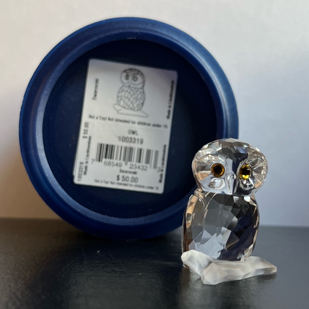 Swarovski Crystal Owl
